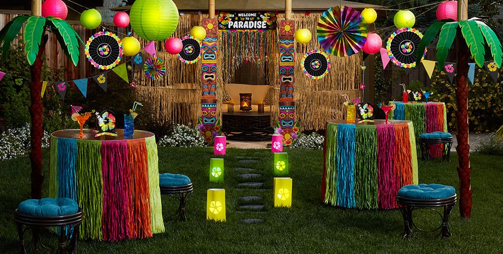 Luau Decorations  Hanging & Wall Decorations  Party City