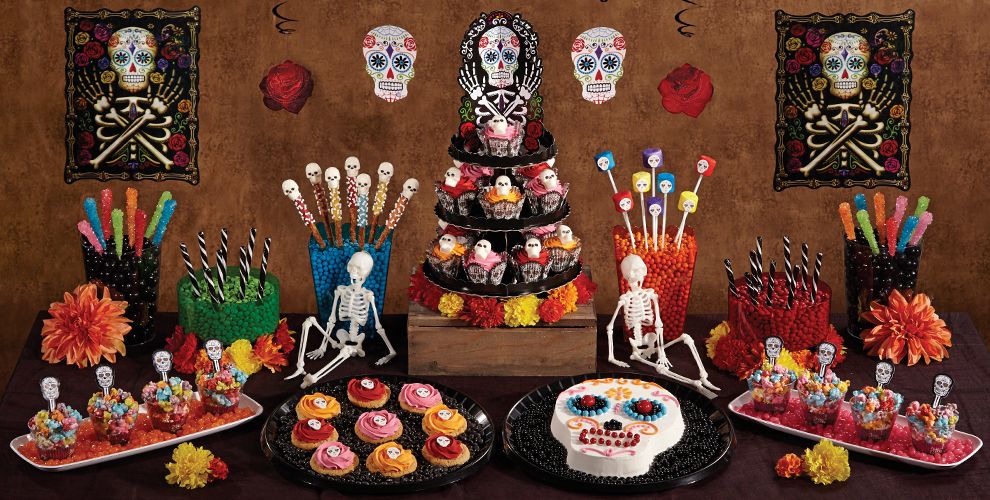 Day Of The Dead Cake & Cupcake Supplies