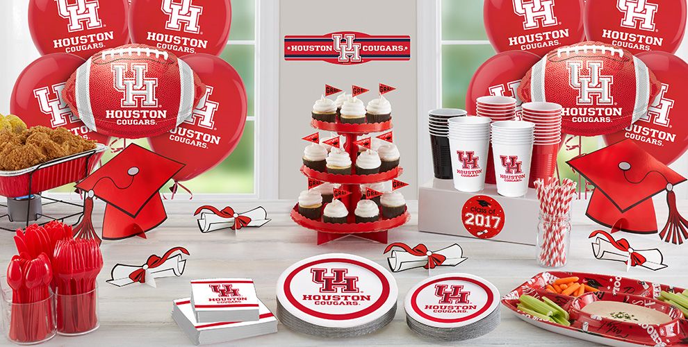 Houston Cougars Party Supplies | Party City