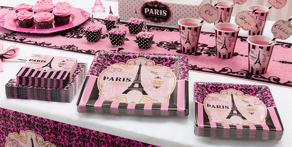 A Day in Paris Party Supplies | Party City