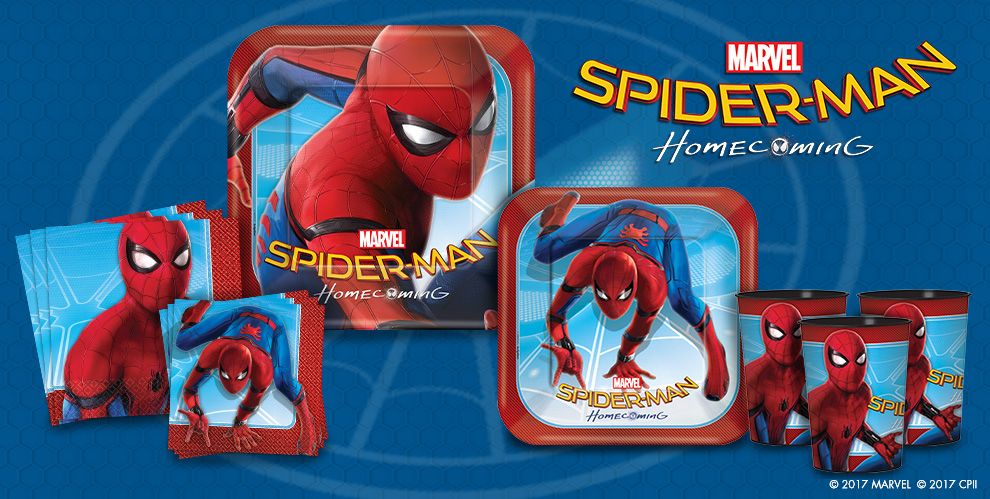  Spider Man  Homecoming Party  Supplies  Spider Man  Birthday  