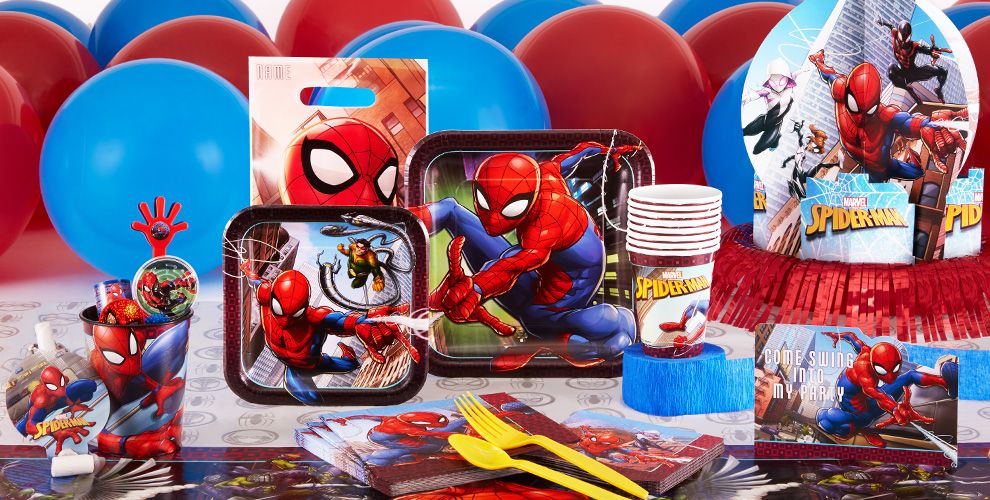  Spiderman  Party  Supplies  Spiderman  Birthday  Ideas 