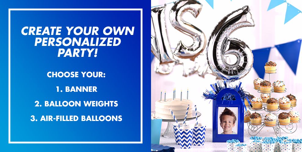Create your own party supplies create balloon accessories party city