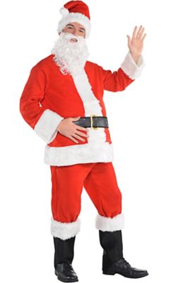male santa costume