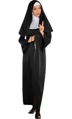 nun fancy dress plus size