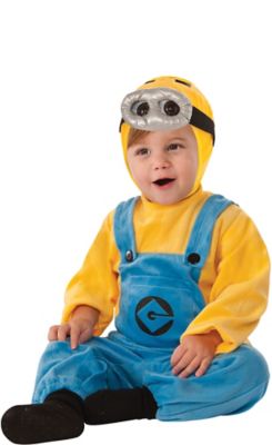 minion costume baby girl