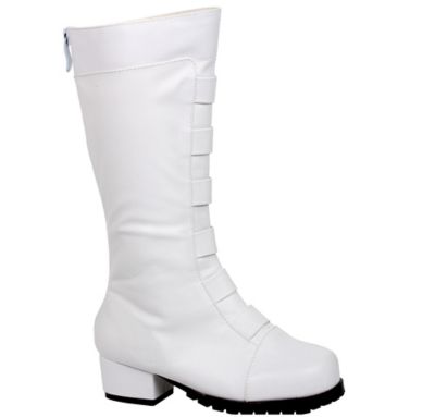 white knee high boots fancy dress