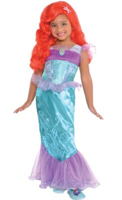 Ariel Little Mermaid Costume For Toddlers Girls Party City ariel little mermaid costume for