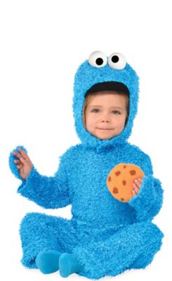 baby girl cookie monster costume