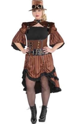 plus size steampunk womens clothing