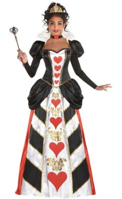 Girls Queen Of Hearts Costume Party City