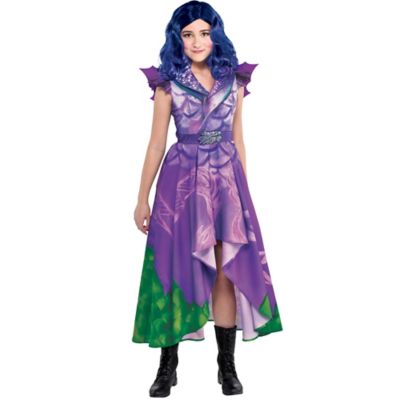 Kids Girls Mal Costume Descendants 3 Size M Halloween Multi Colored Fandom Shop - mal descendants 2 auradon outfit 2 roblox
