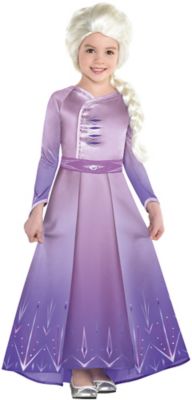 purple elsa dress