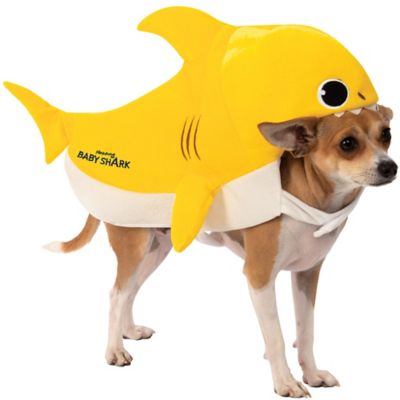 baby shark costume yellow