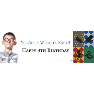 Custom Harry Potter Photo Horizontal Banner Size 3ft X 10ft Birthday Party Supplies Fandom Shop - roblox birthday banner personalized custom roblox party decoration large 2ftx6ft