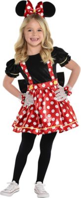 minnie mouse red polka dot dress