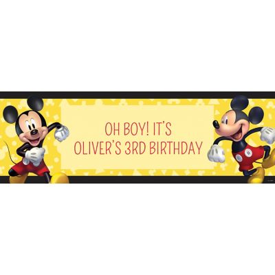 Shop Now For The Custom Mickey Mouse Forever Horizontal Banner Size 2ft X 6ft Birthday Party Supplies Fandom Shop - roblox birthday banner personalized custom roblox party decoration large 2ftx6ft