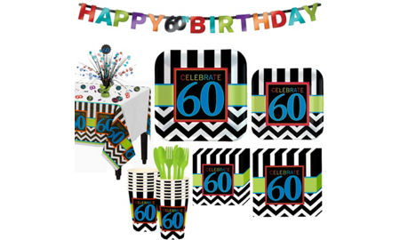 Celebrate 60th  Birthday  Party  Supplies  60th  Birthday  