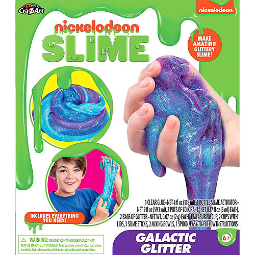 Galactic Glitter Nickelodeon Slime Kit Party City Canada