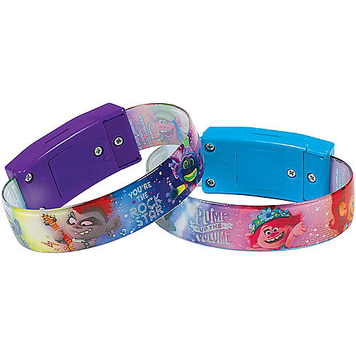 Luminious Light Up Glow Bangle Carousel Toys and Gifts Trolls Glow In the Dark Bracelet