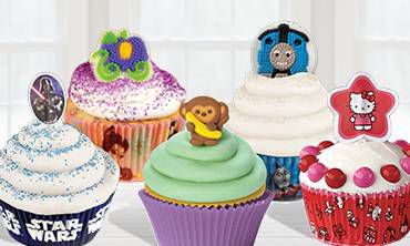 Cupcake Decorating Supplies  Cupcake Stands, Holders, Liners \u0026 Toppers  Party City