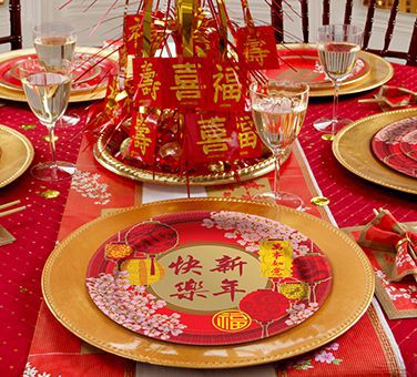 chinese new year decorations party city